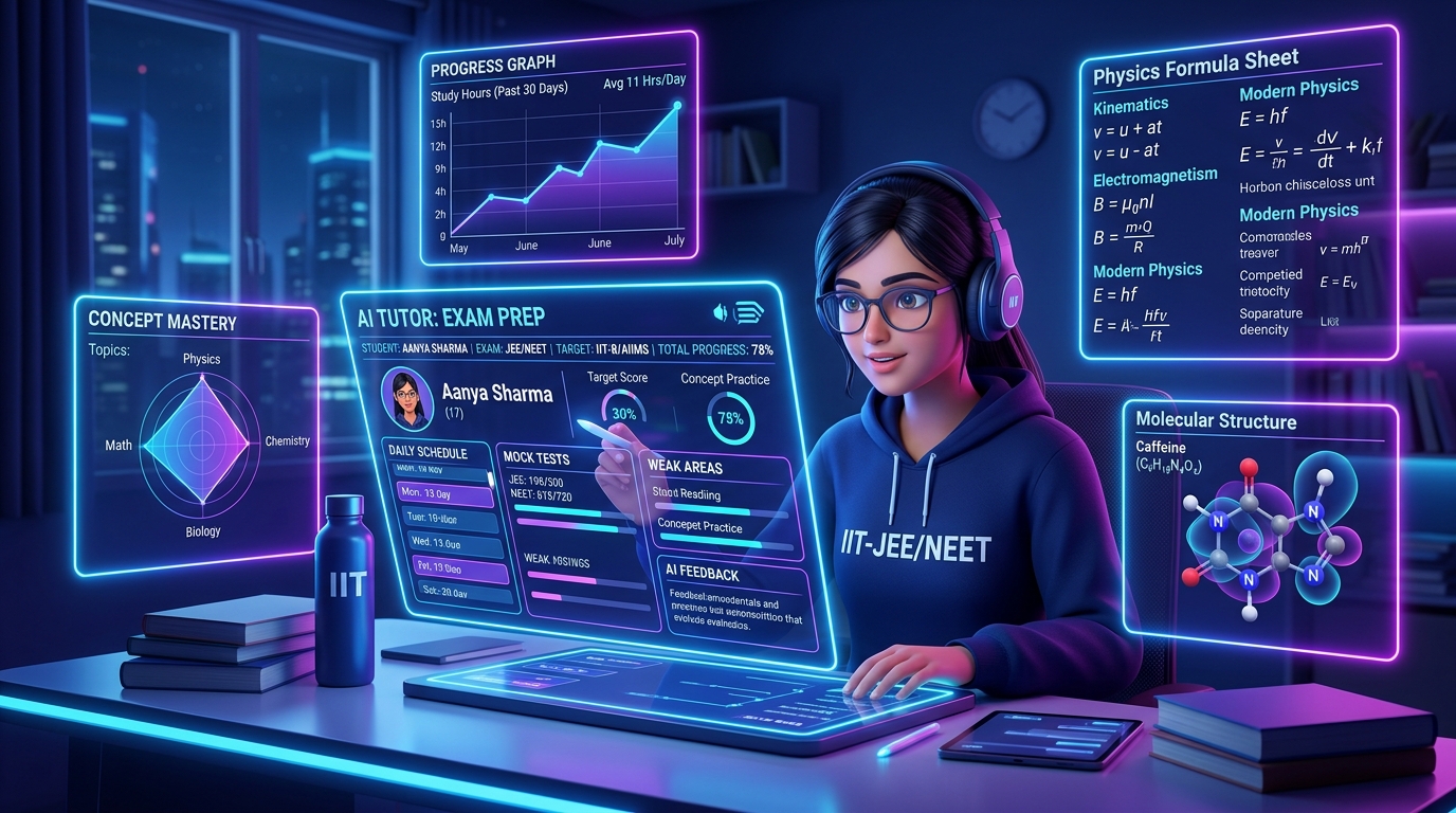 "Study Smart, Not Just Hard" Isn't a Cliché Anymore — Here's What It Actually Looks Like for JEE & NEET Aspirants